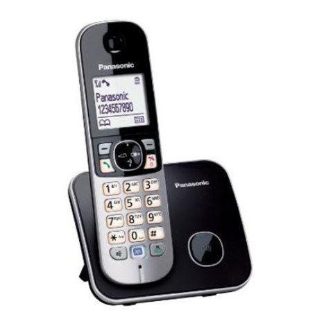 Panasonic | Cordless | KX-TG6811FXB | Built-in display | Caller ID | Black | Conference call | Phonebook capacity 120 entries | - 4
